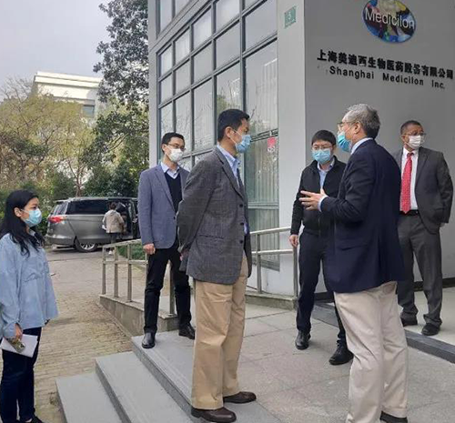 上海市委常委、副市长吴清一行调研上海尊时凯龙生物医药股份有限公司张江园区